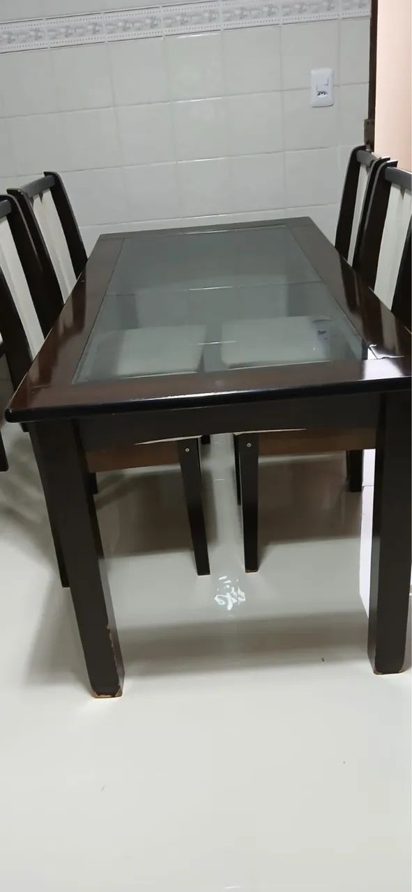 Mesa com 4 cadeiras  - Foto 4