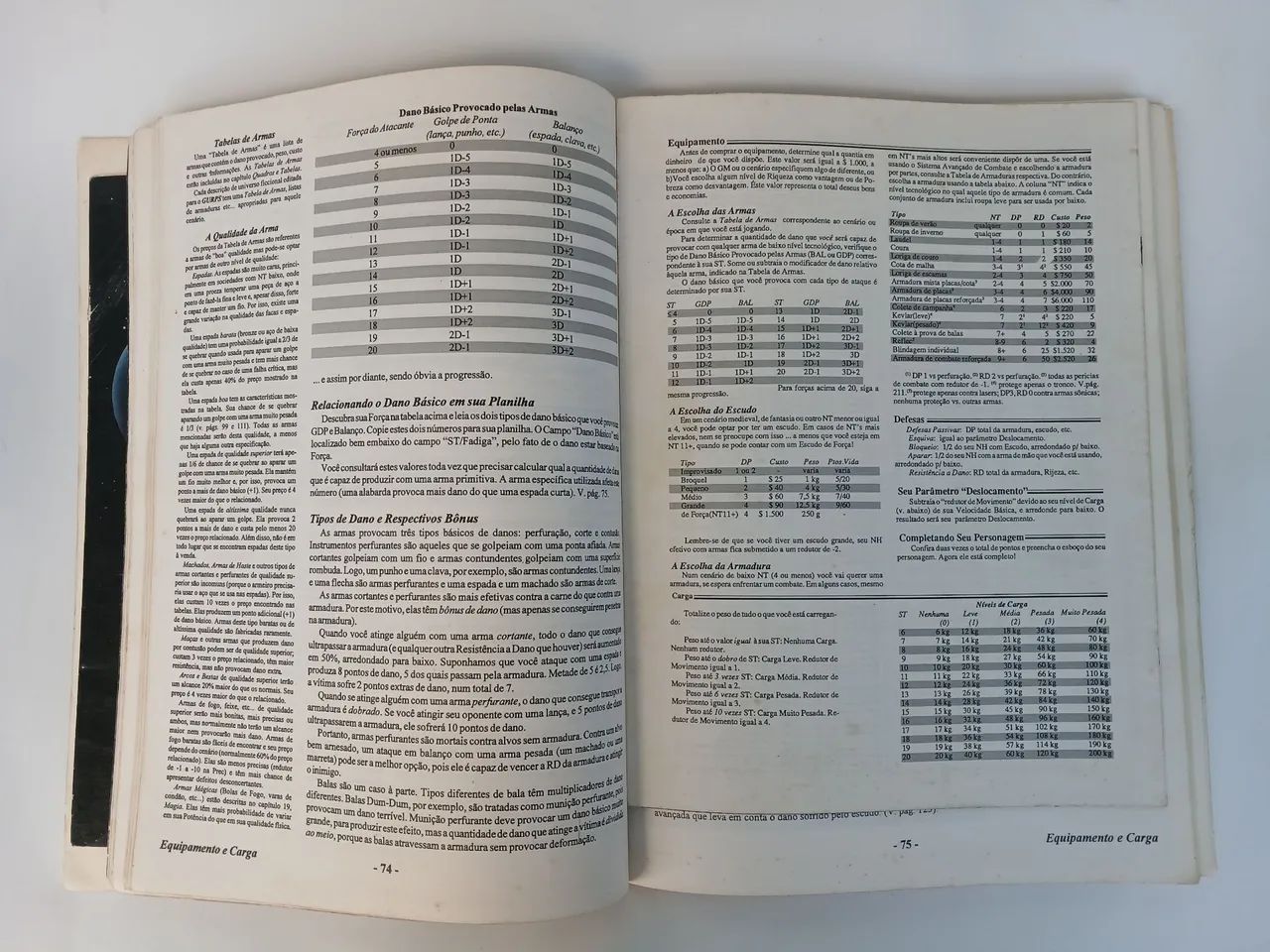 RPG Gurps Módulo Básico segunda edição, com escudo - Foto 3