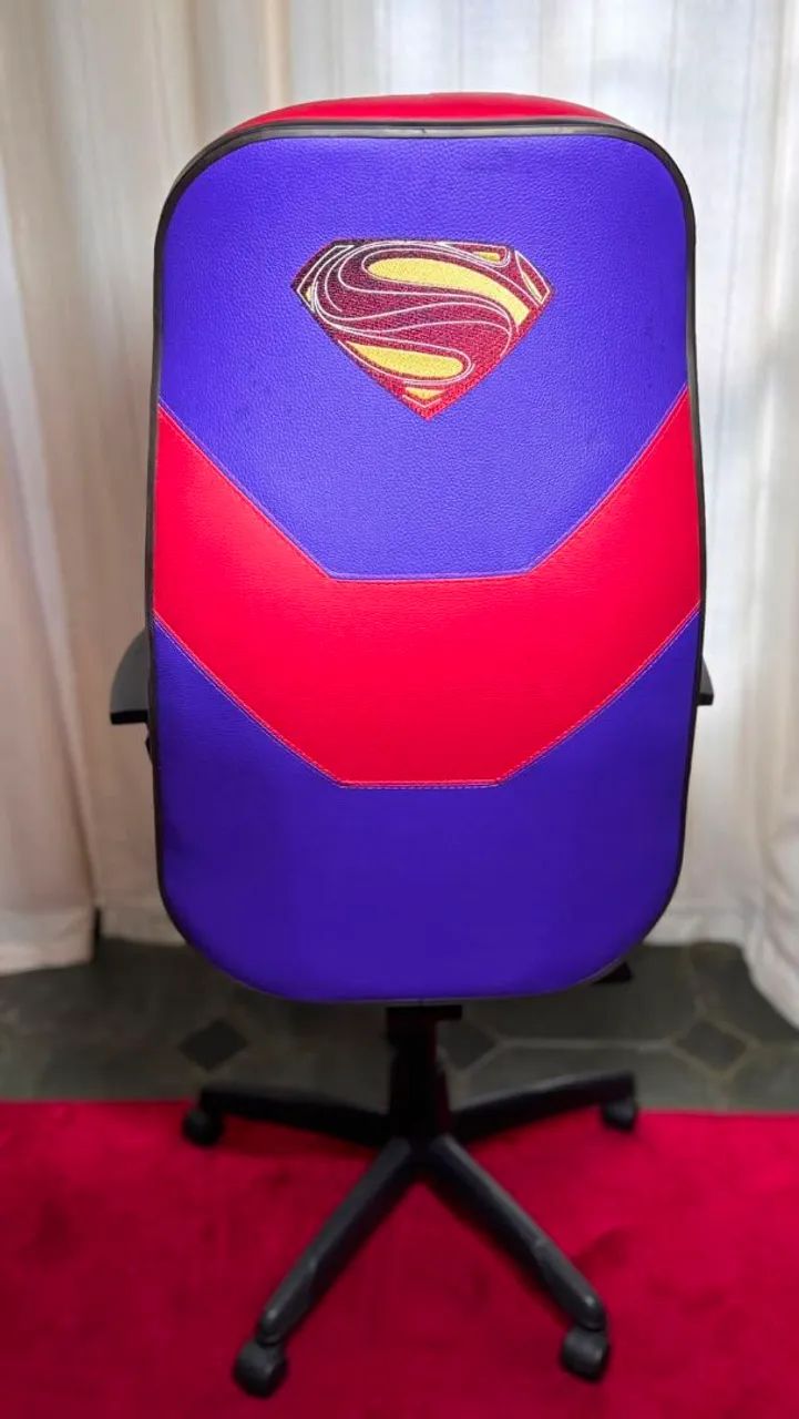 Cadeira gamer Superman! - Foto 4