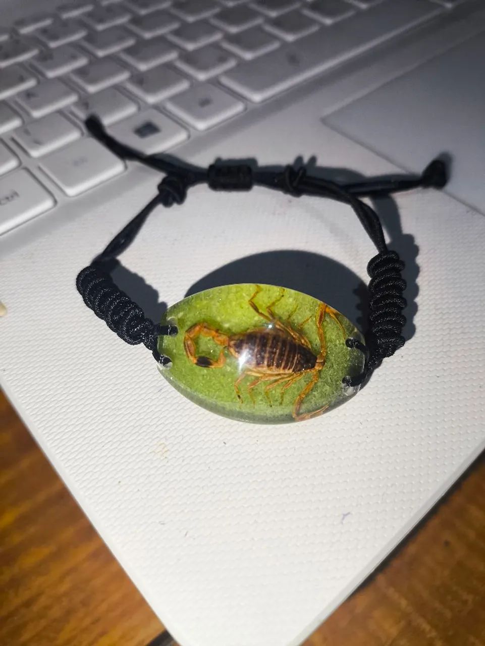 Pulseira escorpião verde - Foto 3
