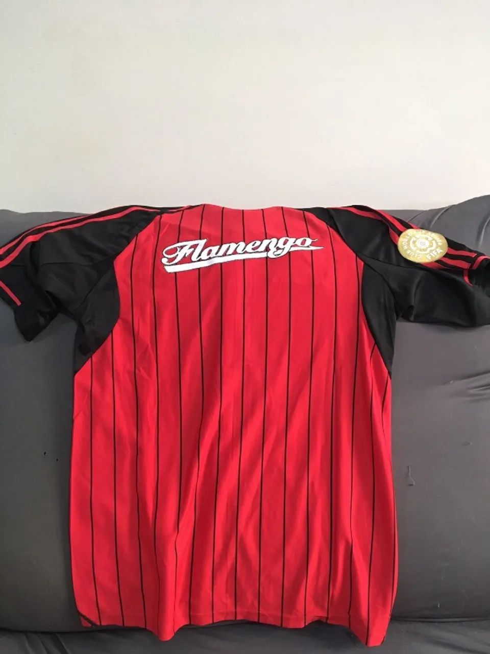 Camisa do Flamengo Beisebol 2025 2026 Especial Mundial de Clubes - Outletlion - tamanho XL - Foto 3