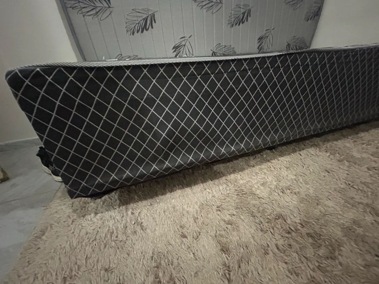 Base cama box solteiro e colchão  - Foto 3