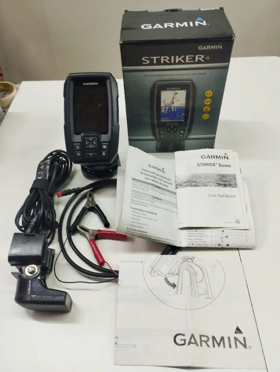 Sonar Garmin Striker 4 com Transdutor