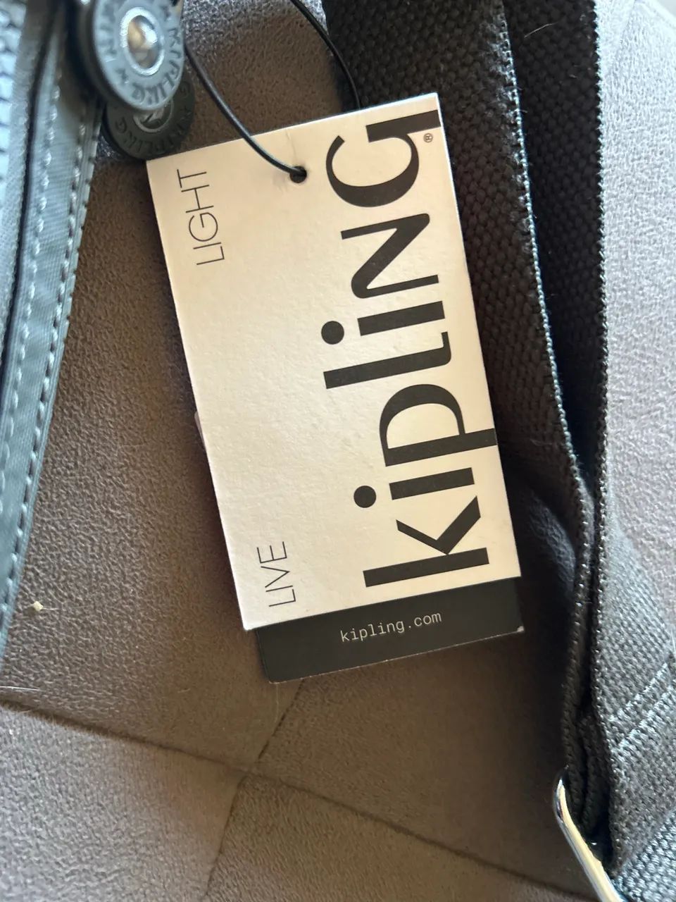 Bolsa Kipling Annabelle cor verde - nunca usada com etiqueta - Foto 3
