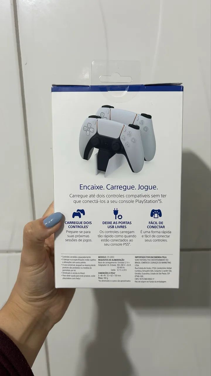 base de carregamento dualsense para ps5 - Foto 2