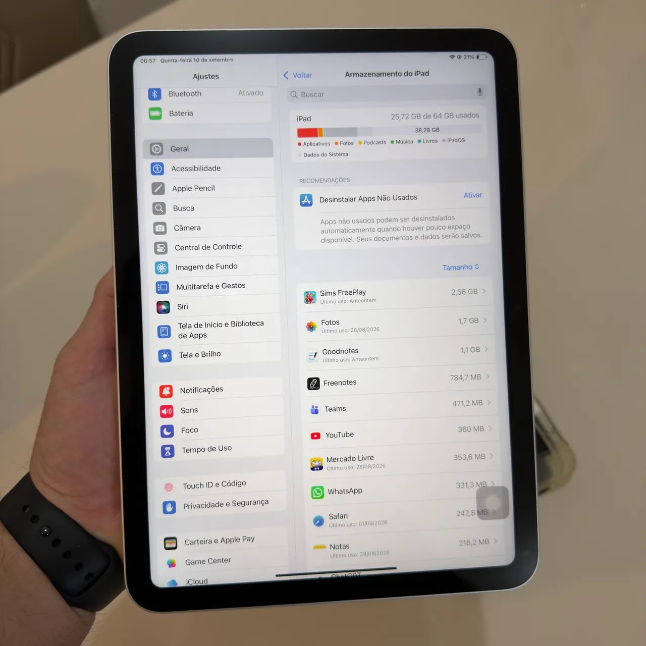 iPad 10 + Apple Pencil  - Foto 2