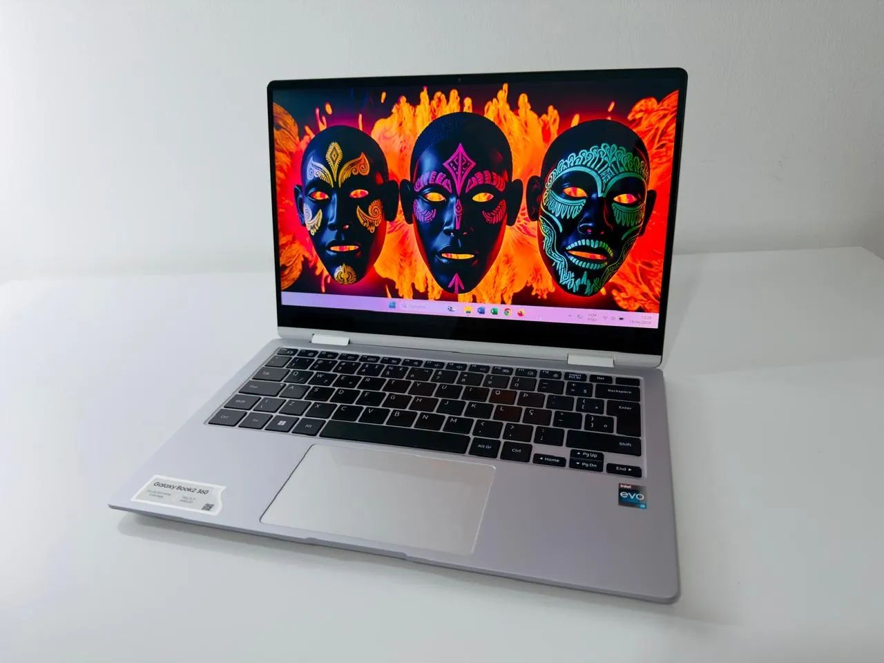 Notebook/Tablet Samsung Book I5-12th-SSD 512GB Nvme-Tela 13.3 Touch FHD IPS  - Foto 4