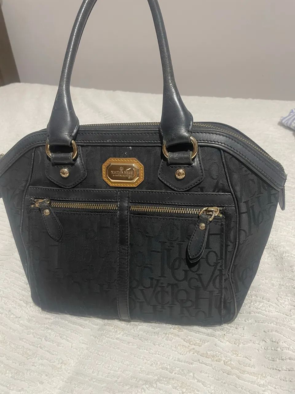Bolsa Vítor Hugo original  usada em bom estado de conservação  - Foto 2
