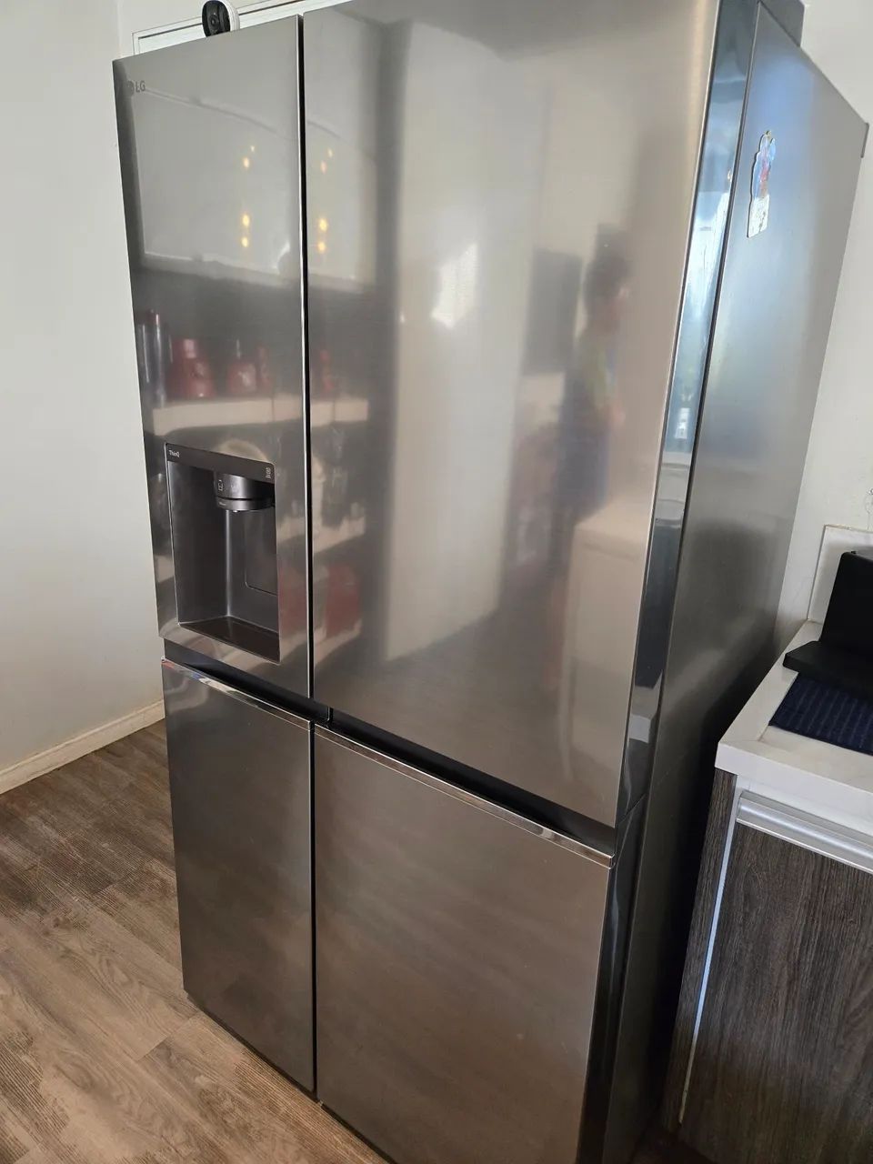 Lg geladeira 611L 