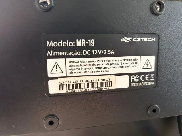 Monitor C3 Tech 19 polegadas - Foto 2
