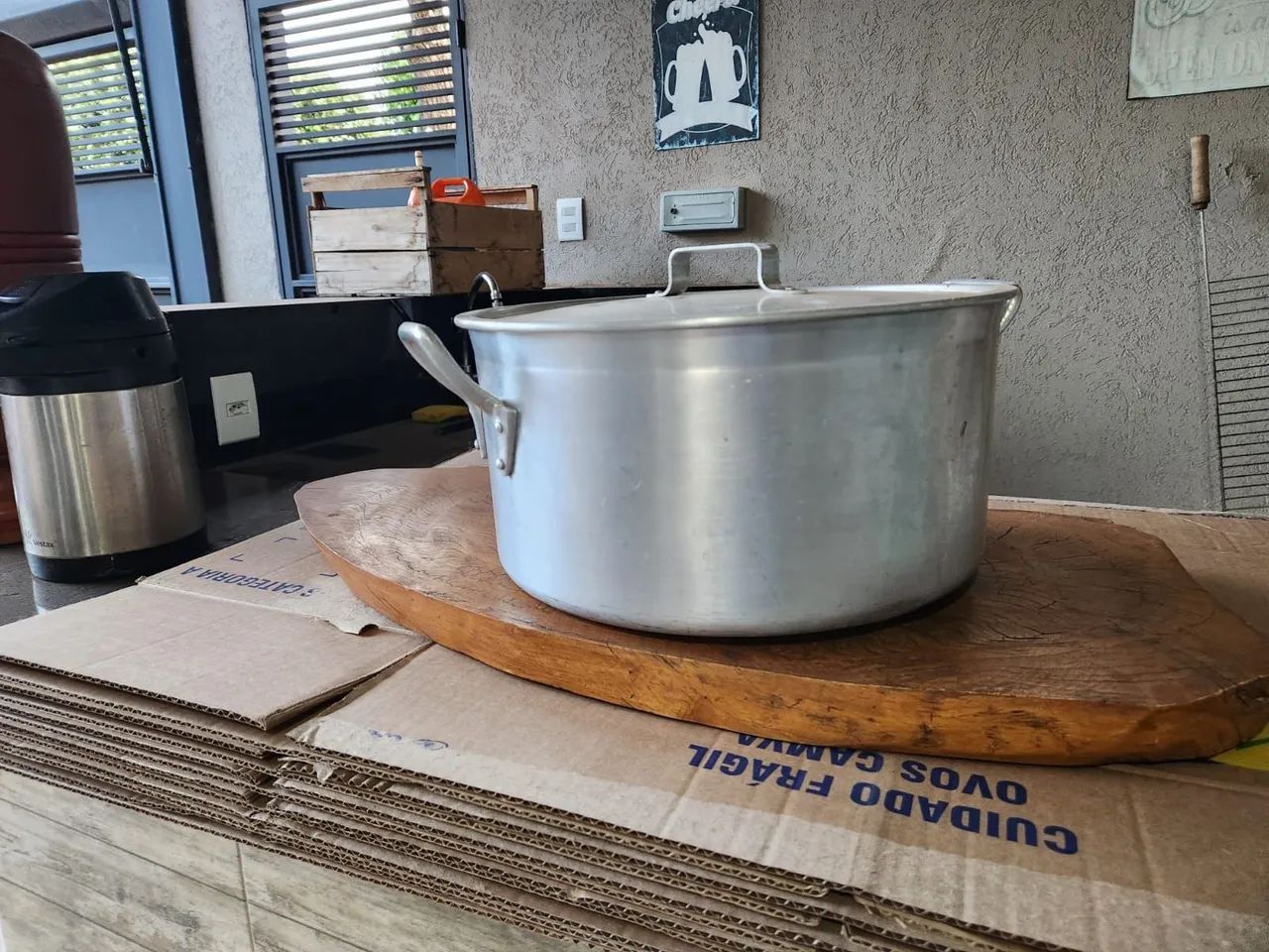 Jogo de panelas em alumínio para cozinha industrial  - Foto 4