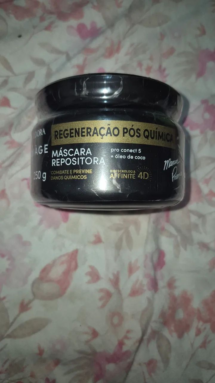 Máscara siage pos regeneração química