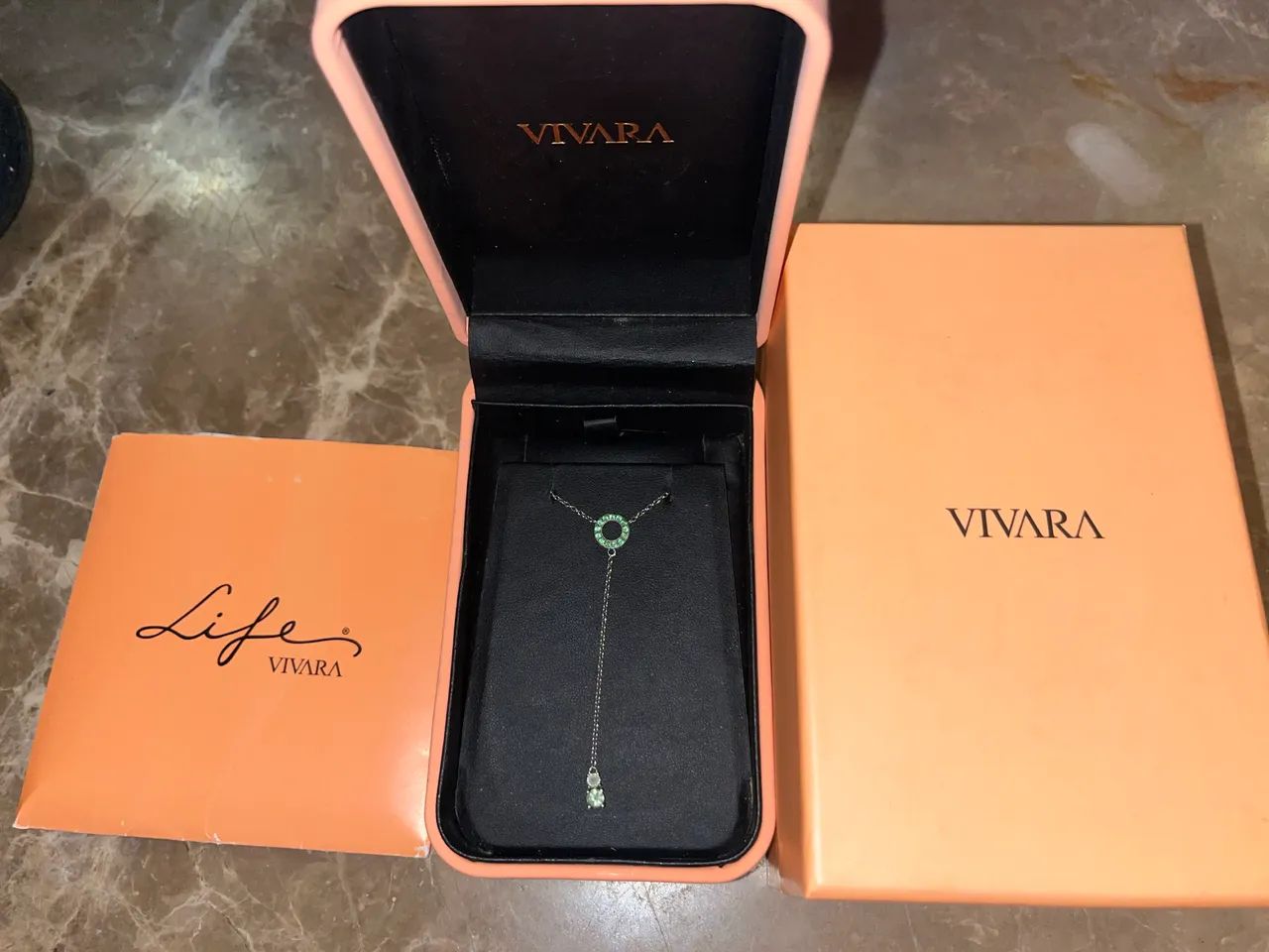 Colar vivara prata 925 cravejado com garantia e caixa - Foto 3