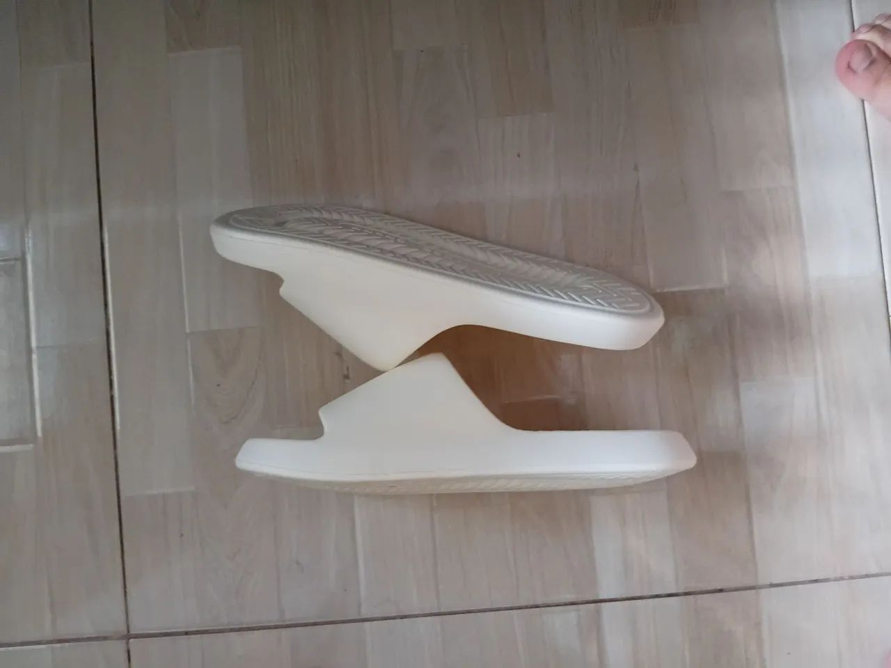 sandália nuvem branca. - Foto 2
