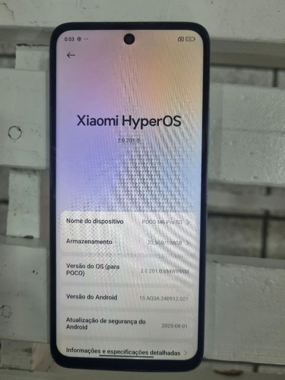 Celular redmi poco 128GB 4g de ram 5g  - Foto 4