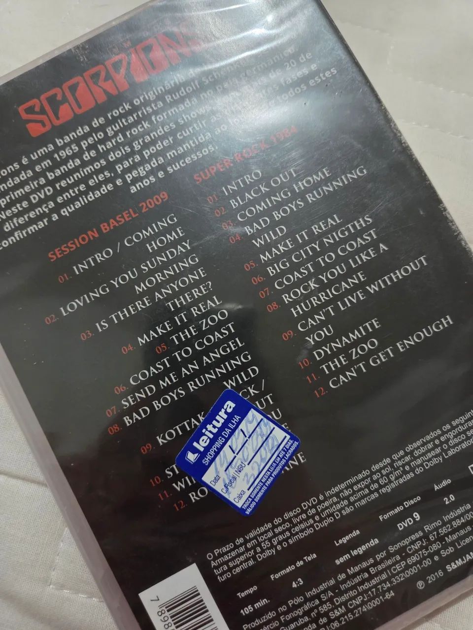 Dvd - Scorpions LACRADO - Foto 2