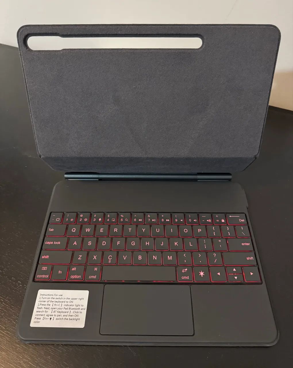 Capa Teclado para Galaxy Tab S7, S8, S9 e S10 - Foto 2