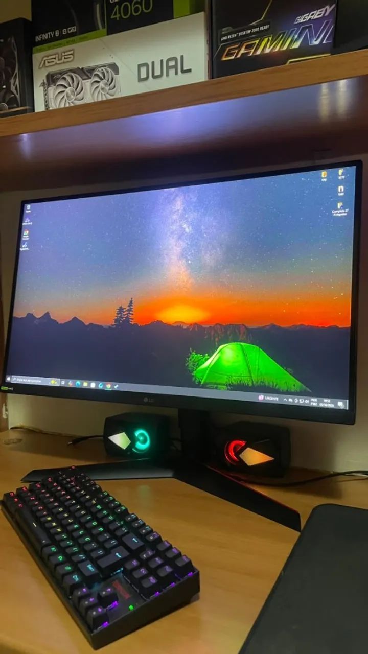 Monitor Gamer LG UltraGear 240hz 27 Polegadas