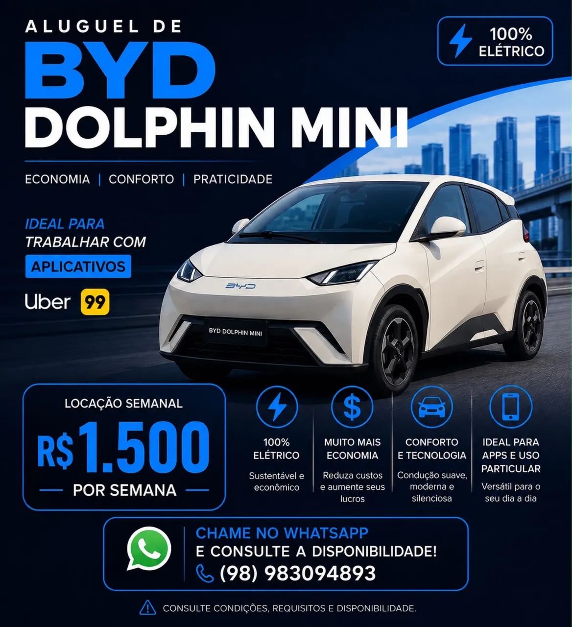 Aluguel/Locação BYD