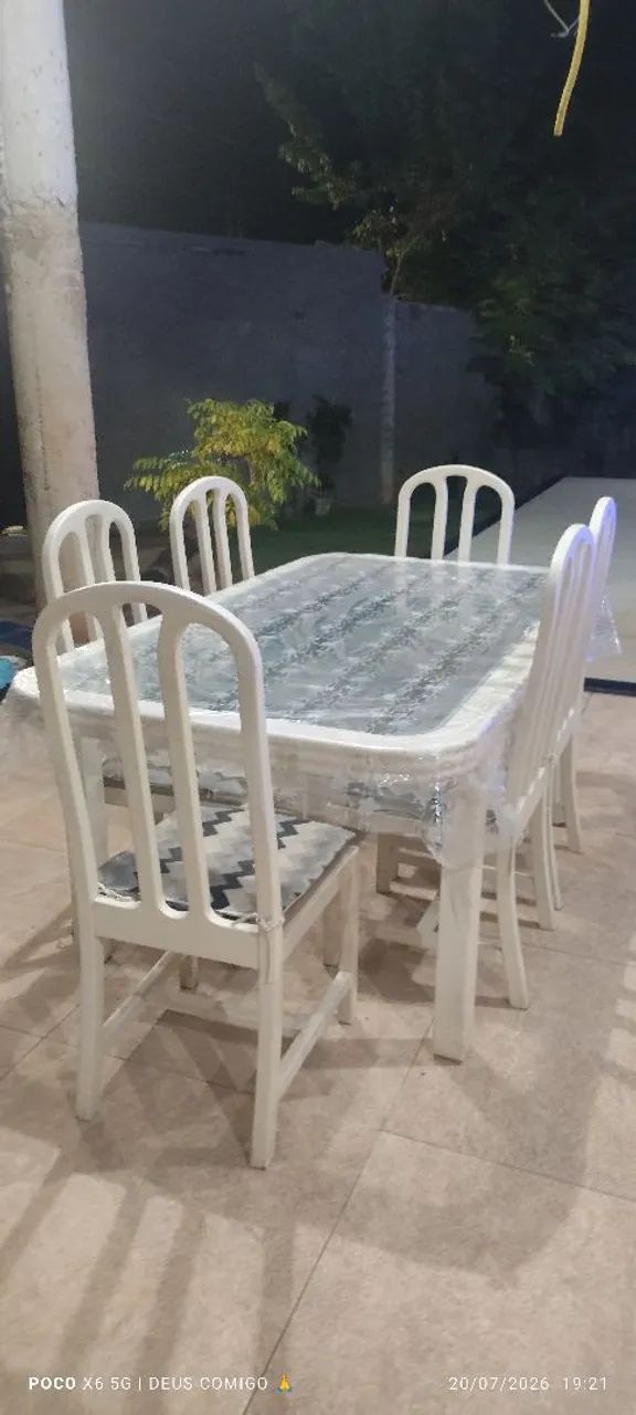 Jogo de mesa com cadeiras  - Foto 3