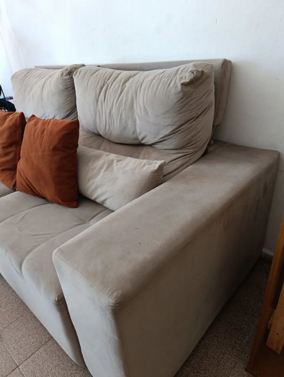 Retractable and Reclining Sofa65746288290179124