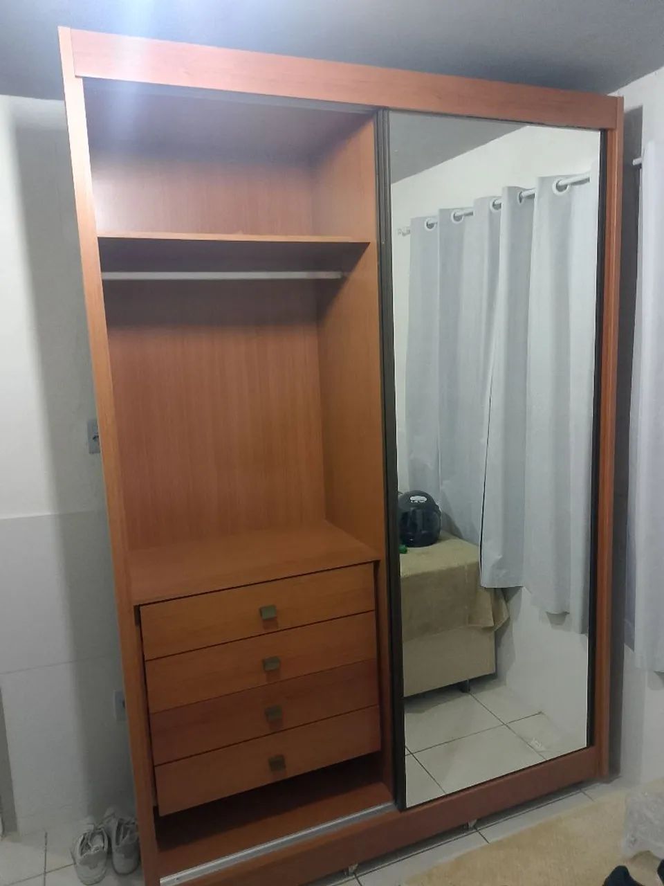 Guarda roupa e cama box casal 2.999,00 - Foto 2