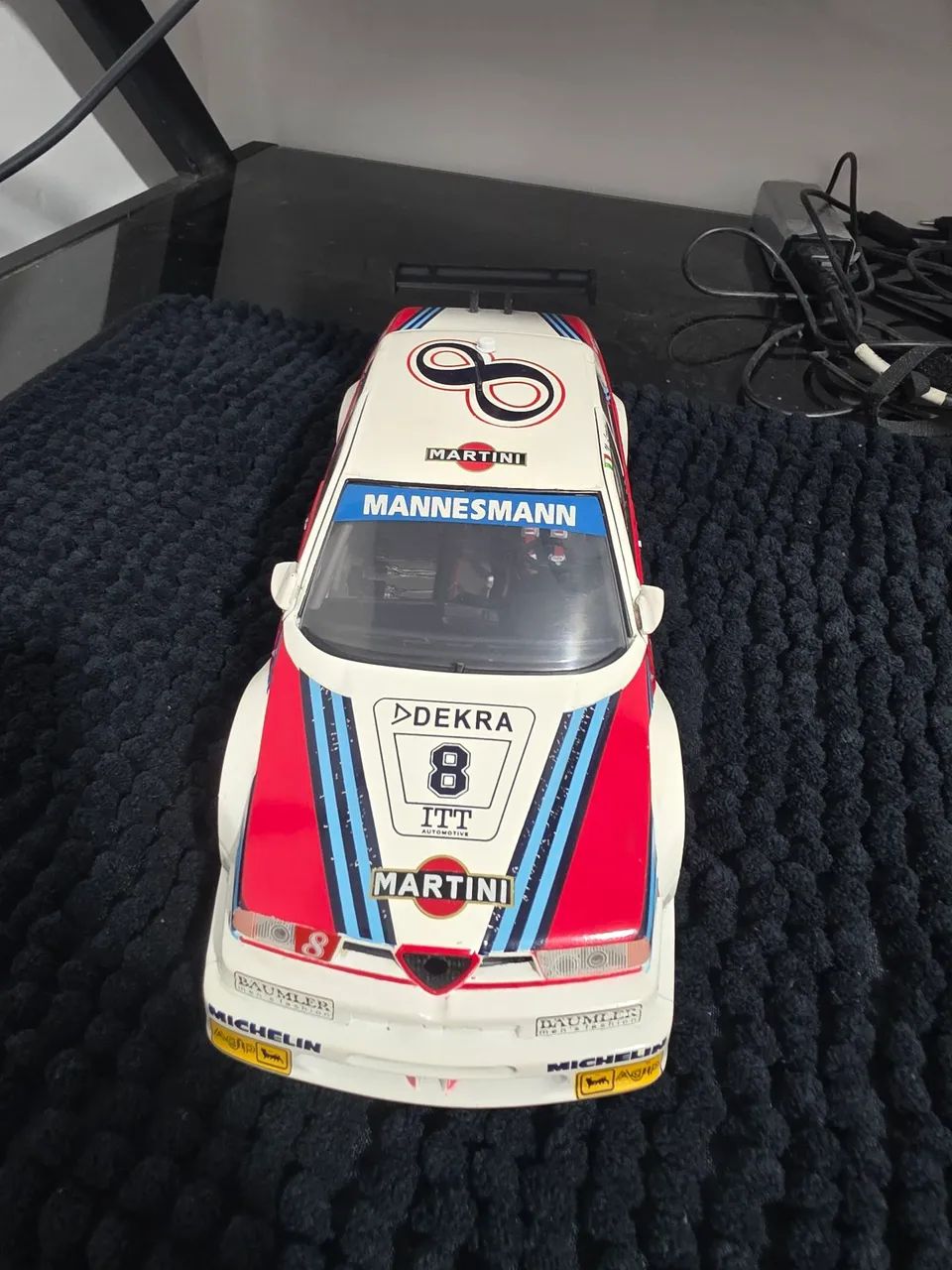 Miniatura 1:18 alfa romeo martini dtm modificado  ut - Foto 2
