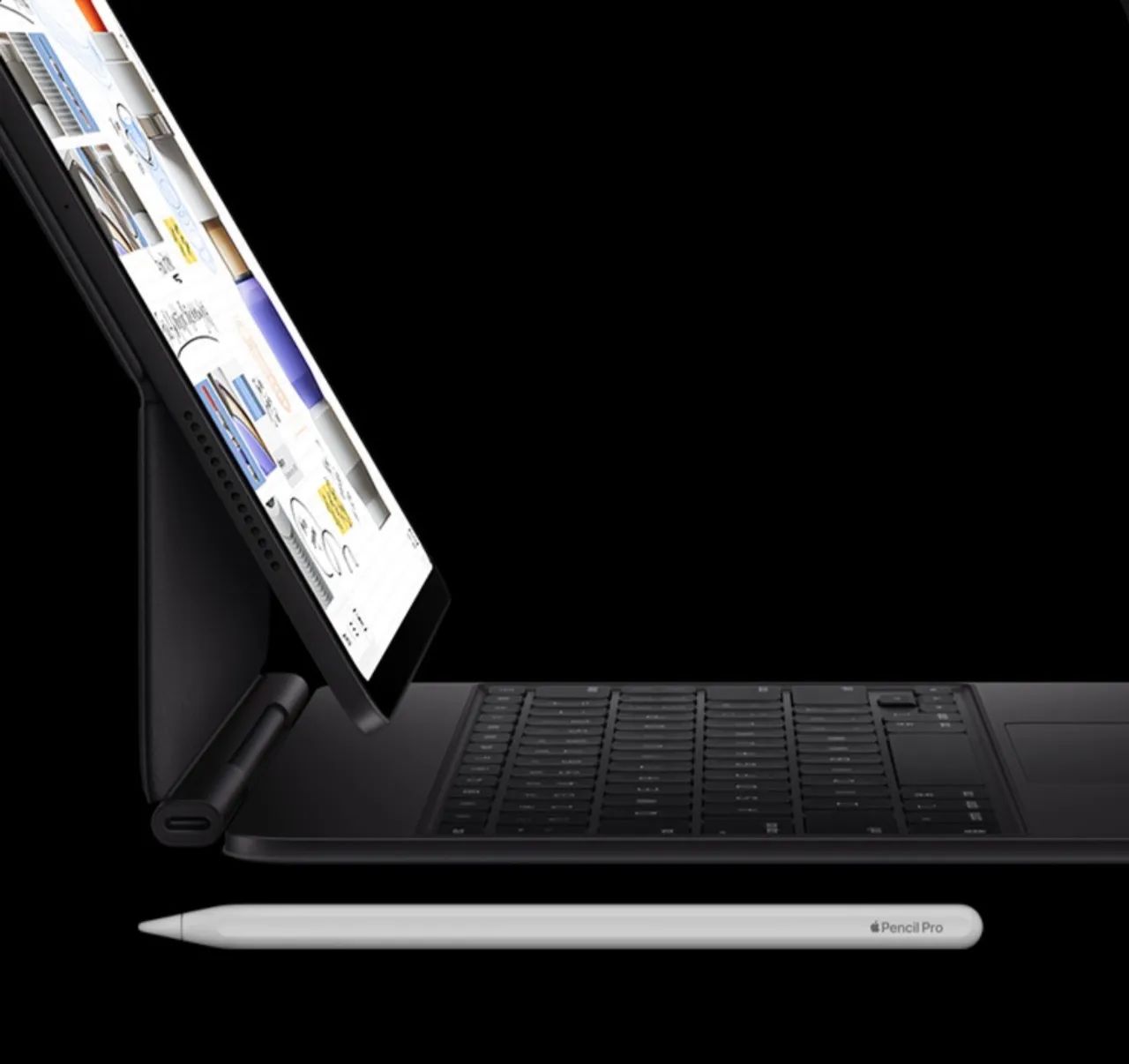 kit apple (ipad pro/ apple pencil/ magic keyboard) - Notebooks