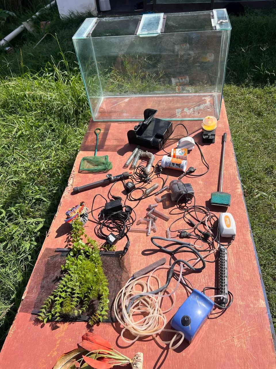 Aquário 120 Litros + acessórios USADOS - Foto 6