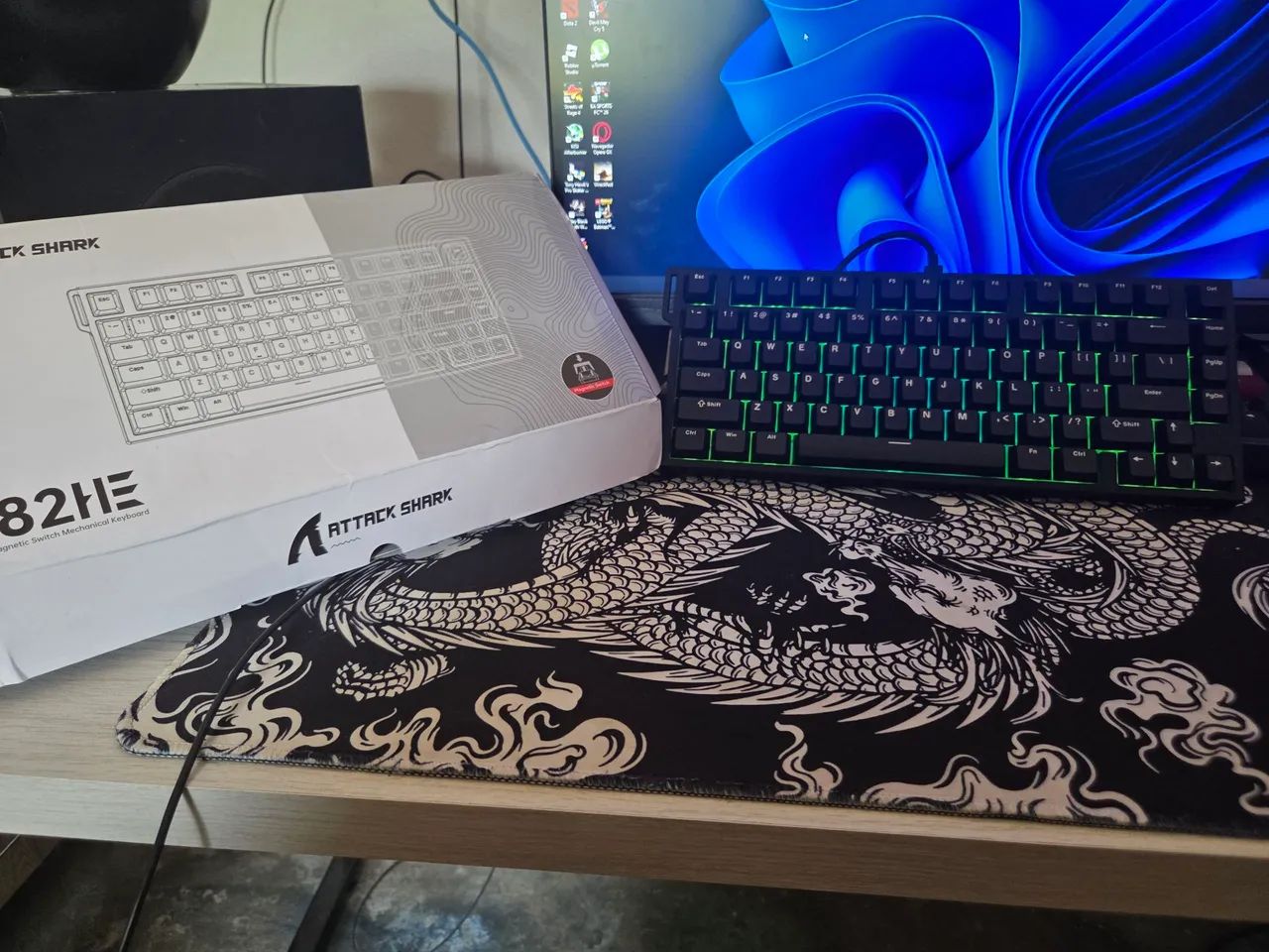 Teclado magnético Attack shark R82HE - Foto 4