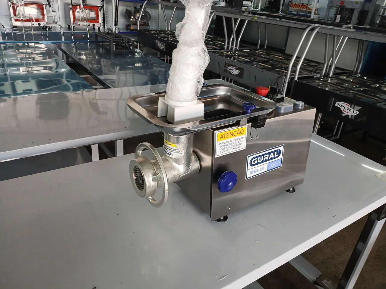 Moedor de Carne Profissional Boca 10 Gural - Foto 2