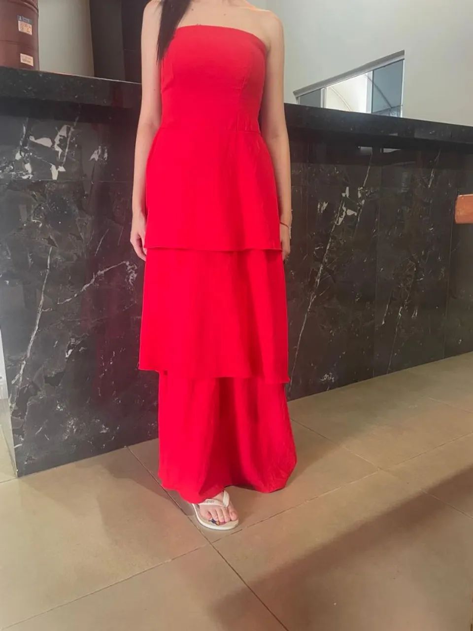 Vestido de festa vermelho - Foto 2