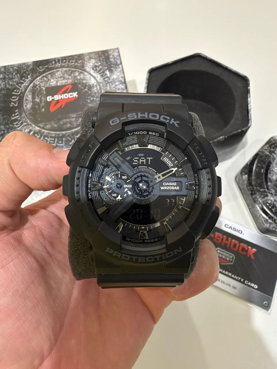 Casio G-Shock GA-110-1B All Black Original - Nunca Usado - Foto 5