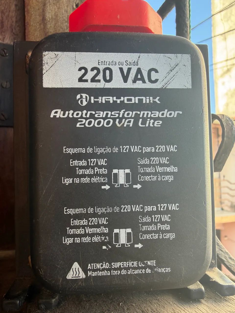 Transformador de 2000va