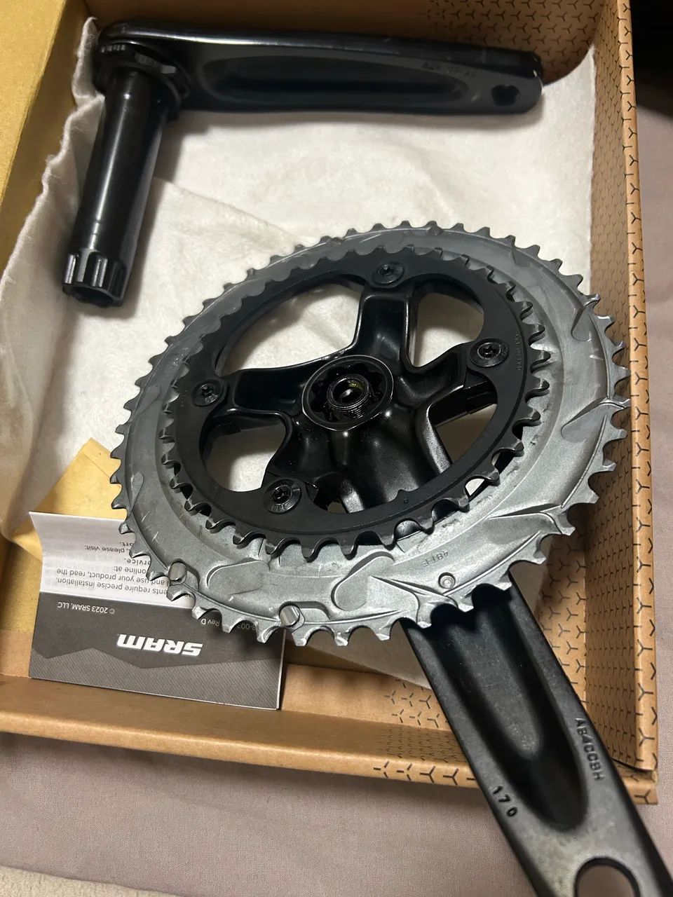 Pedivela Sram Rival AXS Dub 35/48T 170mm - Foto 2