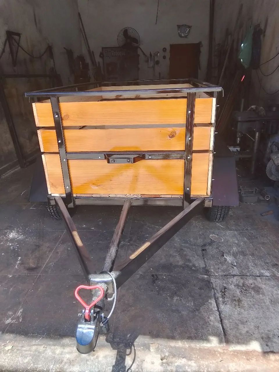 Carrocinha fazendinha de um eixo 