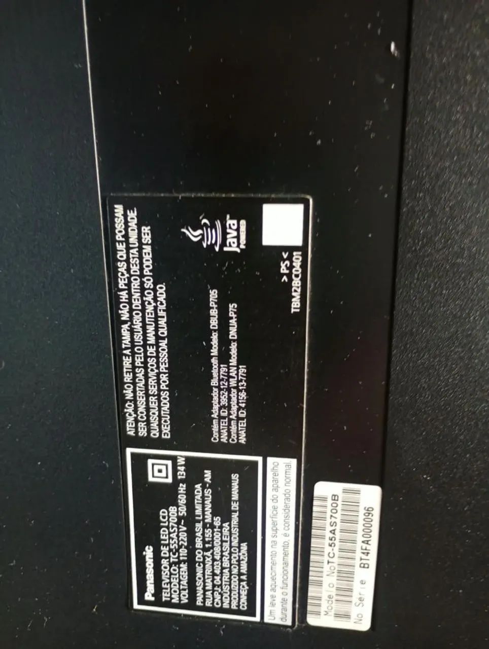 VENDO uma ? Panasonic 55polegadas  - Foto 3