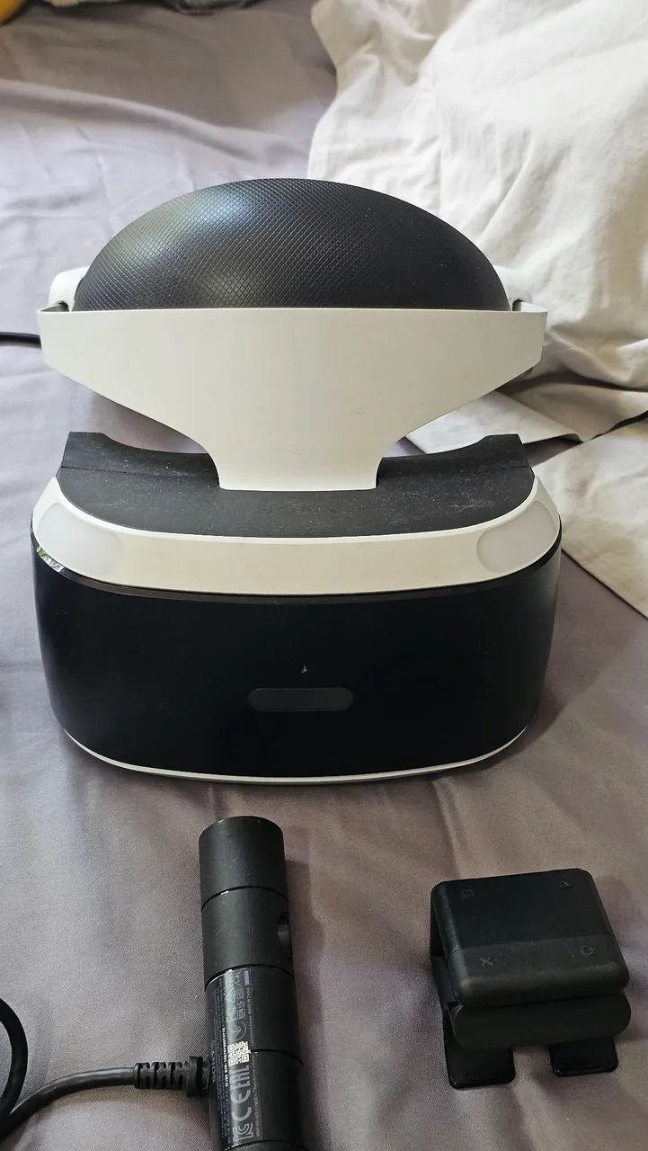 PlayStation VR PS4 Completo na Caixa Original + Câmera e Cabos
