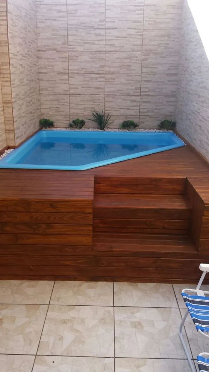 Deck de madeira 