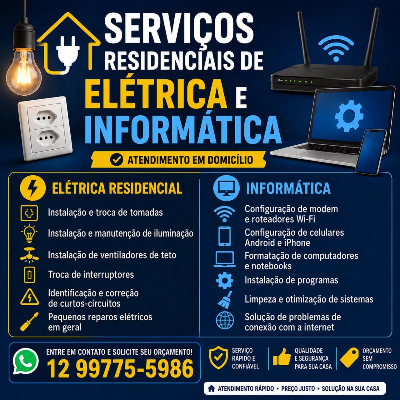 Eletricista / Técnico de Informática