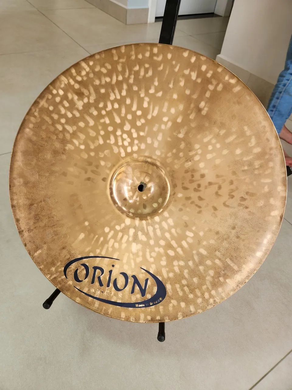 Crash 18 e Ride 20 Orion Viziuss ( ñ zildjian sabian paiste