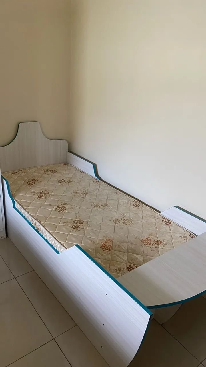 Cama de Solteiro em MDF 