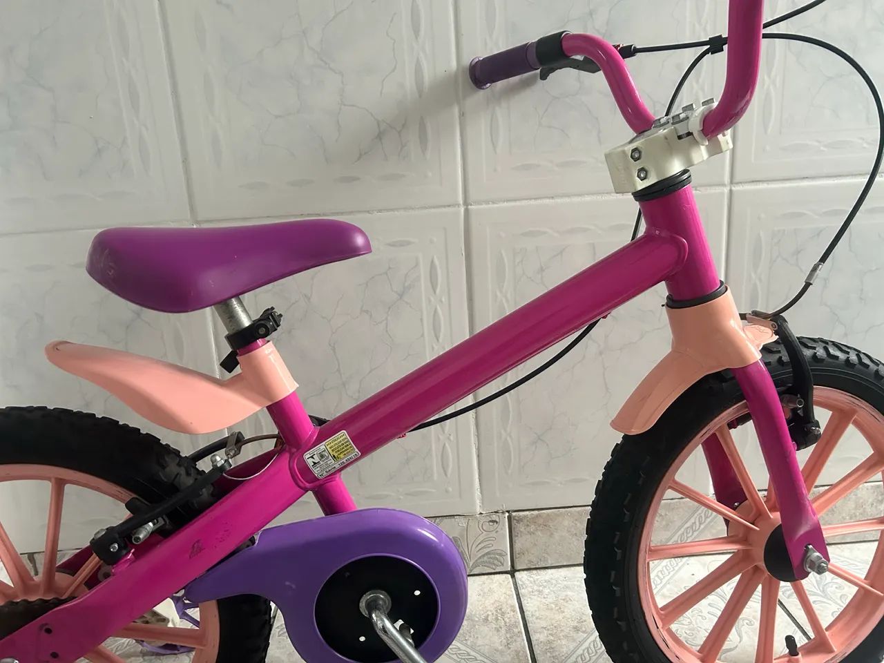 Bicicleta menina aro 16 - Foto 3