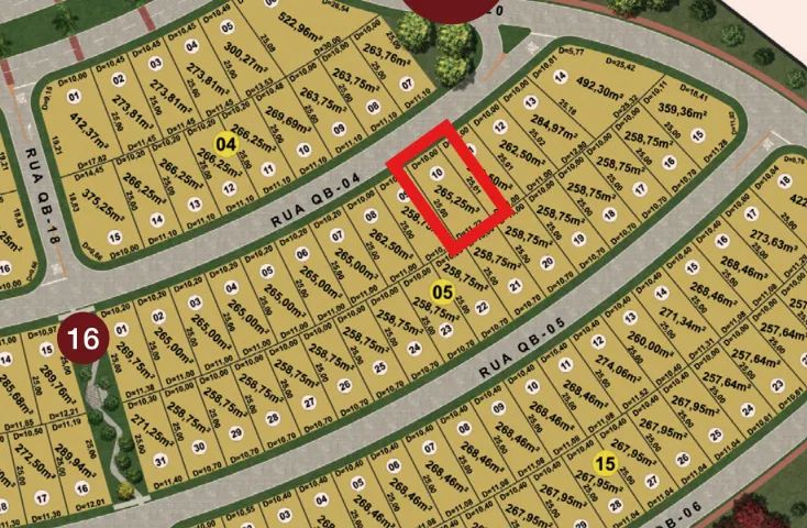 Ágio Lote Jardins Quebec 265,25m² - Foto 2