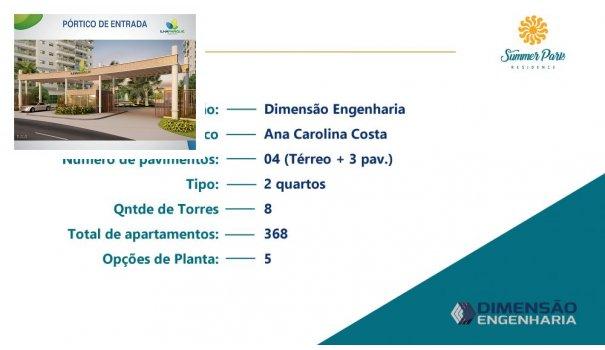Summer park - Apartamento em Lançamentos no bairro Forquilha - São Luís, MA - Foto 2