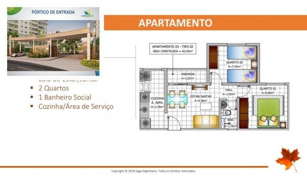 BELLEVILLE - Apartamento em Lançamentos no bairro Forquilha - São Luís, MA - Foto 11