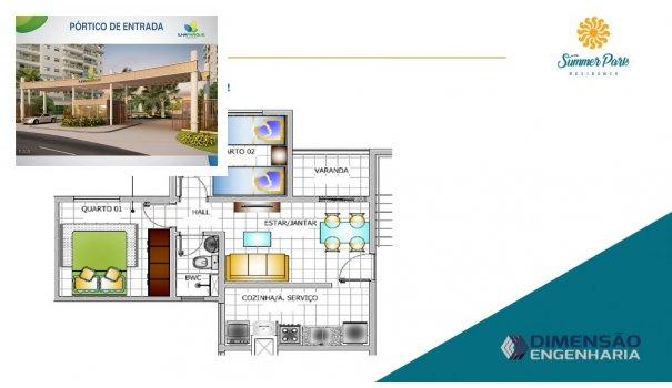 Summer park - Apartamento em Lançamentos no bairro Forquilha - São Luís, MA - Foto 12