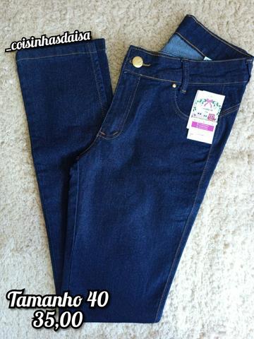 Calça jeans tamanho 40 nova