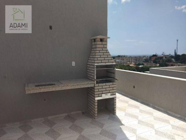 Triplex 2 ou 3 Qts - Acabamento Alto Padrão - Linda vista do Mar, Serra e Cidade - Foto 19