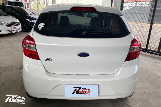 Ford Ka SE 1.5 Branco com couro e rodas - Foto 3